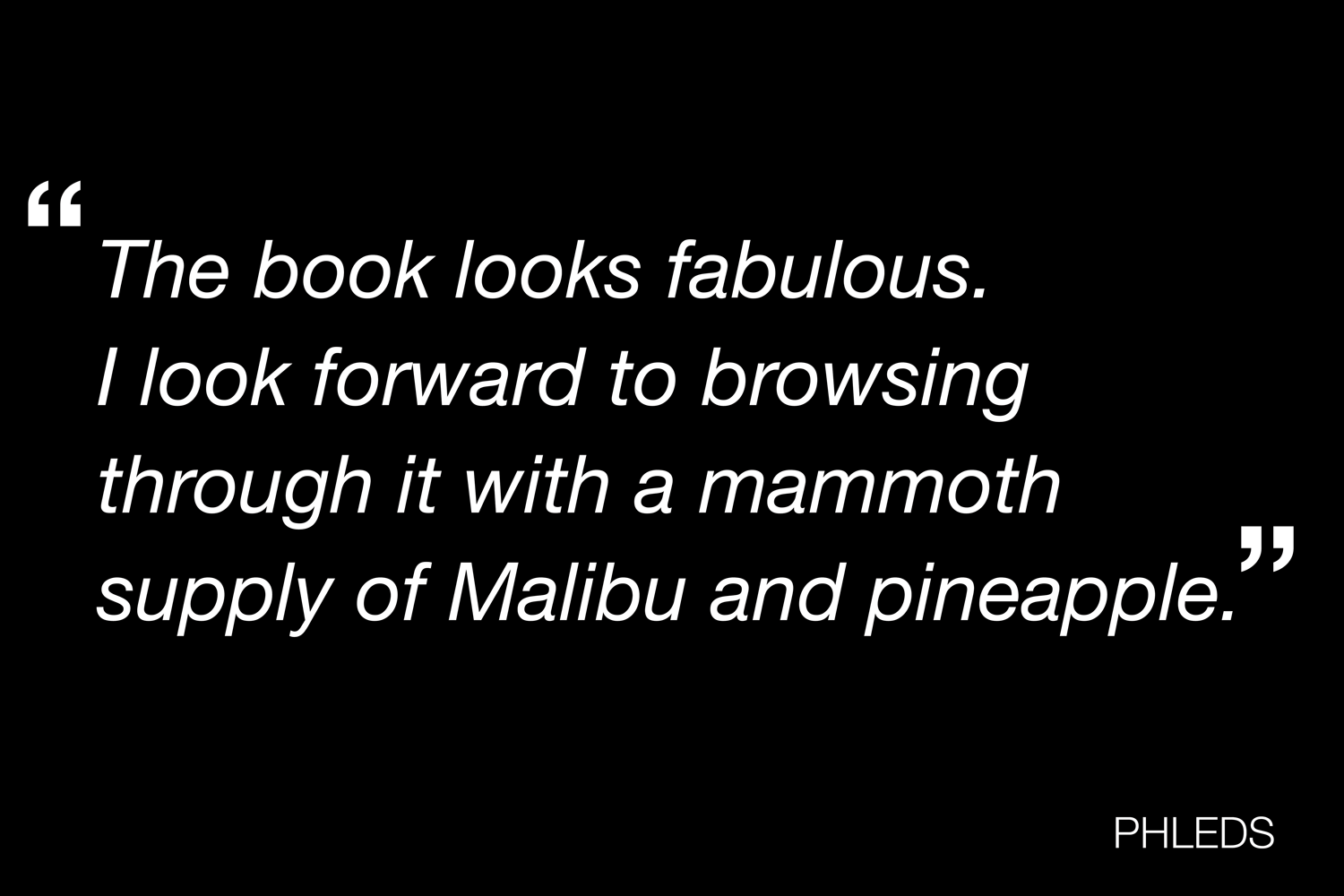 A Quote From Phleds